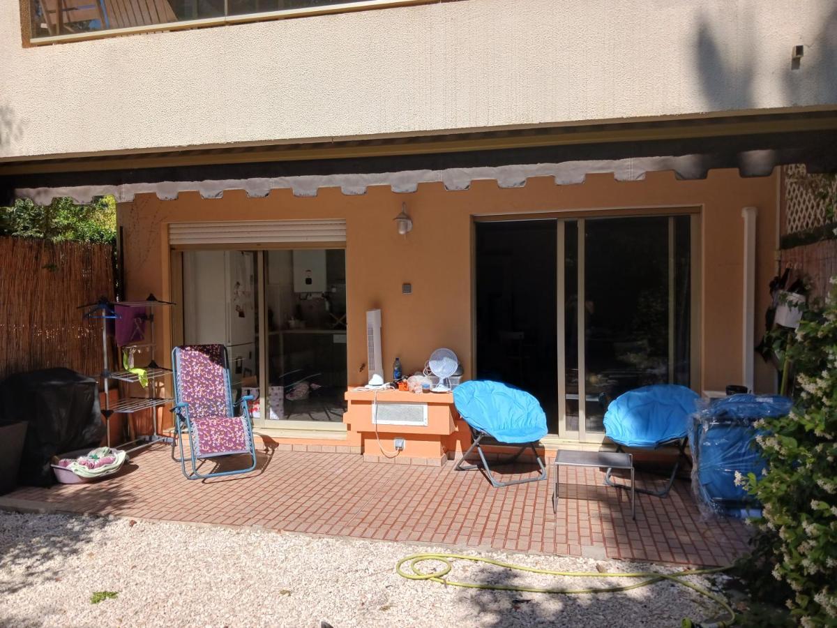 Rez-De-Jardin Grand Studio Lejlighed Cros de Cagnes Eksteriør billede